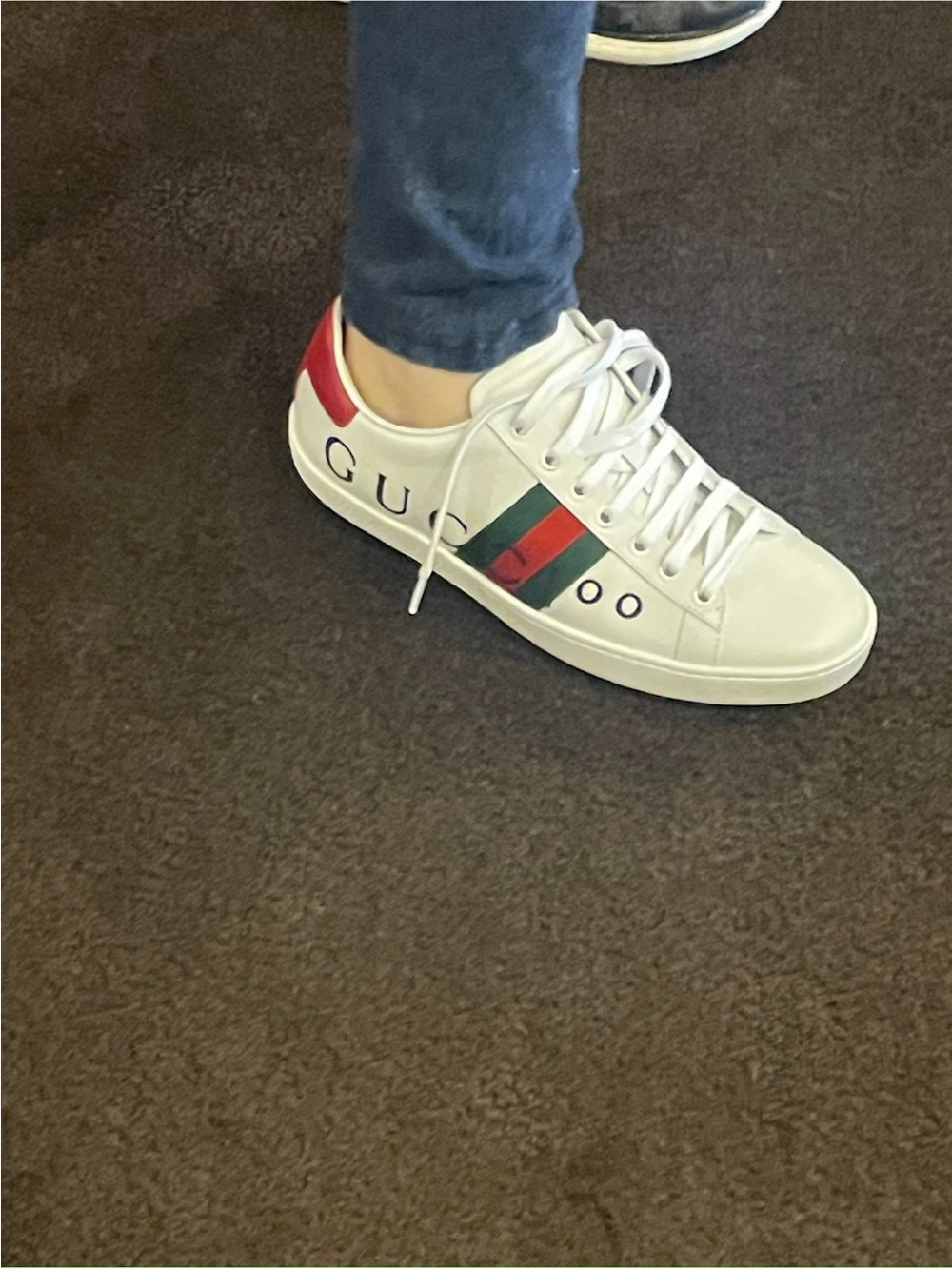 LIMITED EDITION GUCCI ACE SNEAKERS GUCCI 100TH ANNIVERSARY. UNISEX